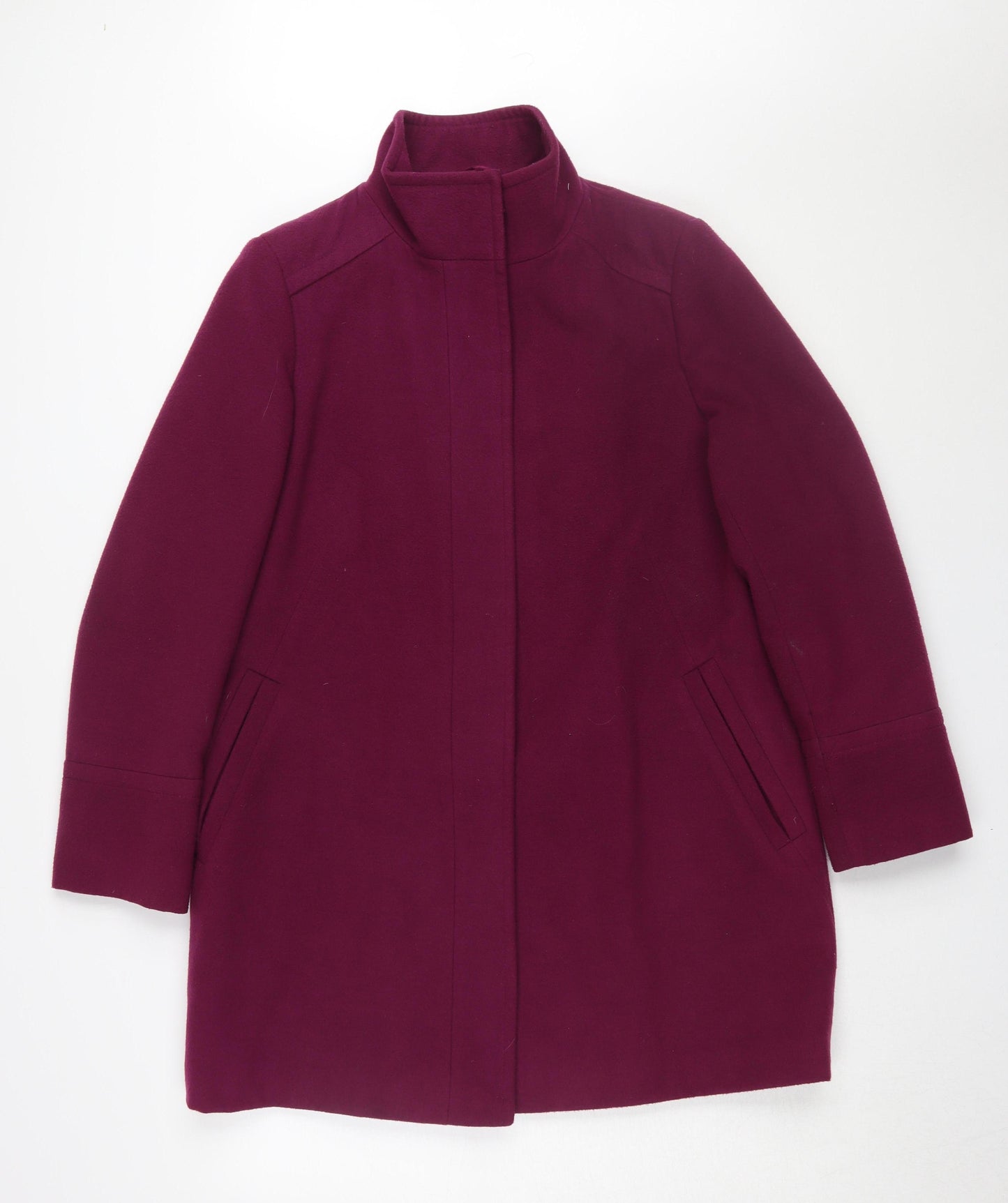 Marks and Spencer Women's Purple Overcoat Size 14