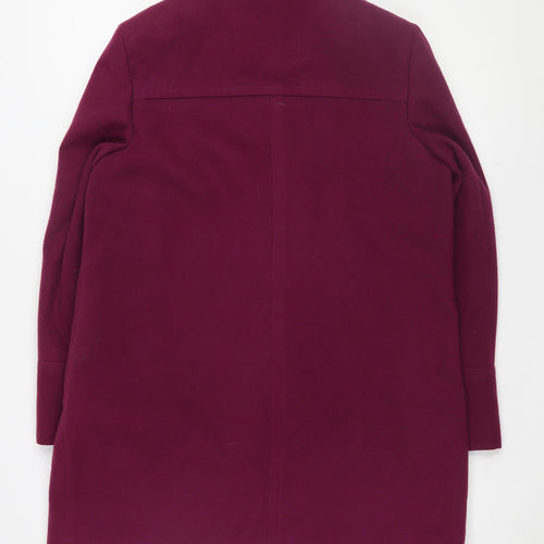 Marks and Spencer Women's Purple Overcoat Size 14