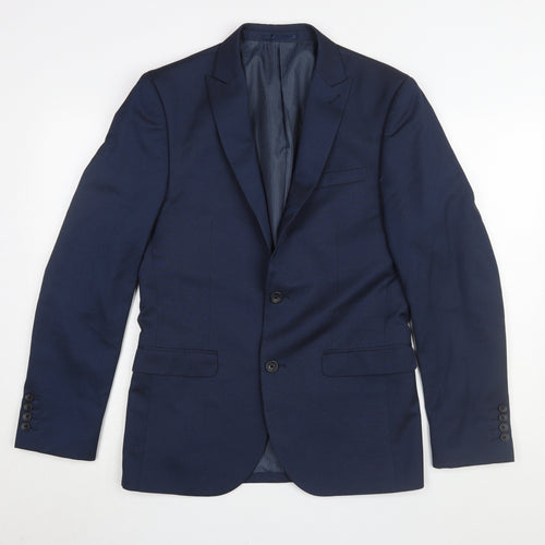 Next Men's Blue Blazer, Size 38R, Formal Wear
