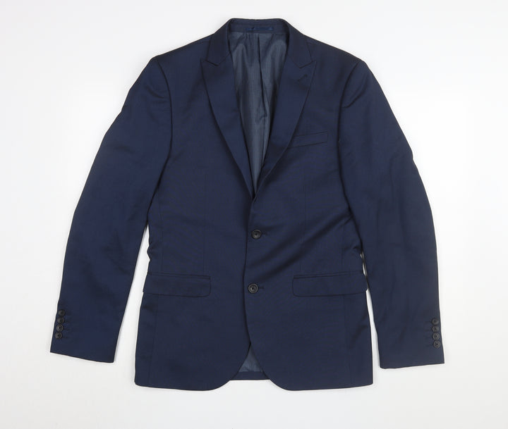 Next Men's Blue Blazer, Size 38R, Formal Wear