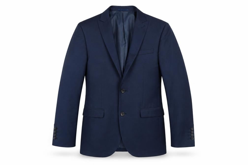 Front view of Next Men's Blue Blazer, size 38R, Formal Wear