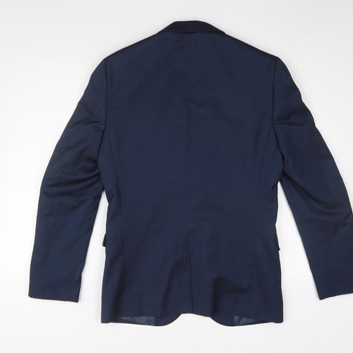 Next Men's Blue Blazer, Size 38R, Formal Wear