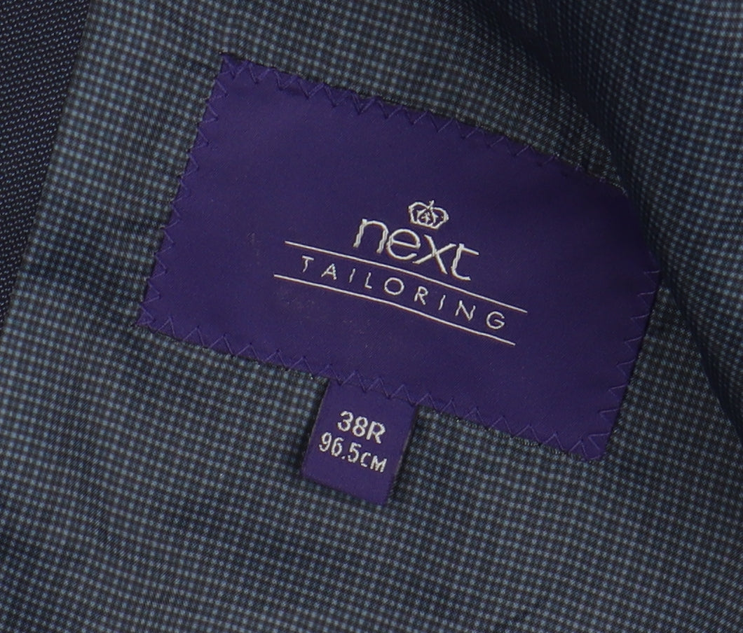 Next Men's Blue Blazer, Size 38R, Formal Wear