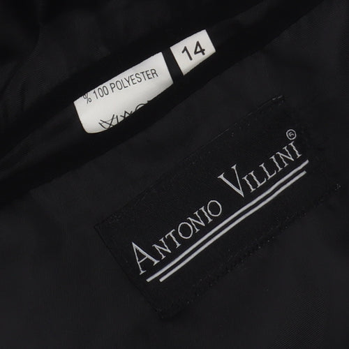 Antonio Villini Black Women's Blazer Size 14