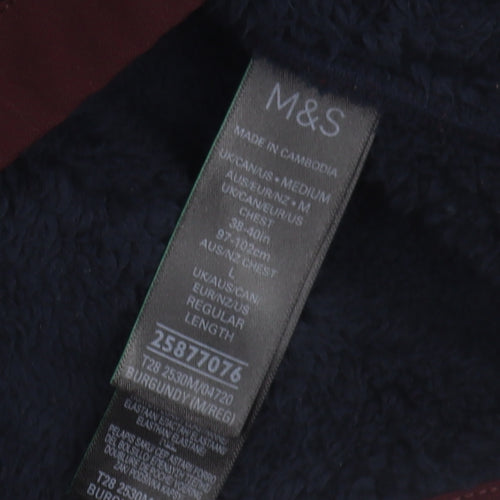 Marks and Spencer Men's Burgundy 3-in-1 Jacket M