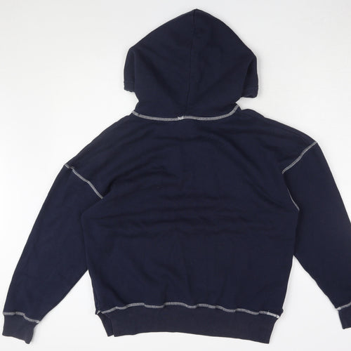 Very Women's Blue Pullover Hoodie, Size 10, Hooded