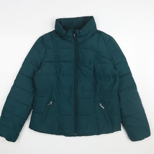 Roman Green Women's Puffer Jacket Size 14