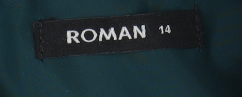 Roman Green Women's Puffer Jacket Size 14