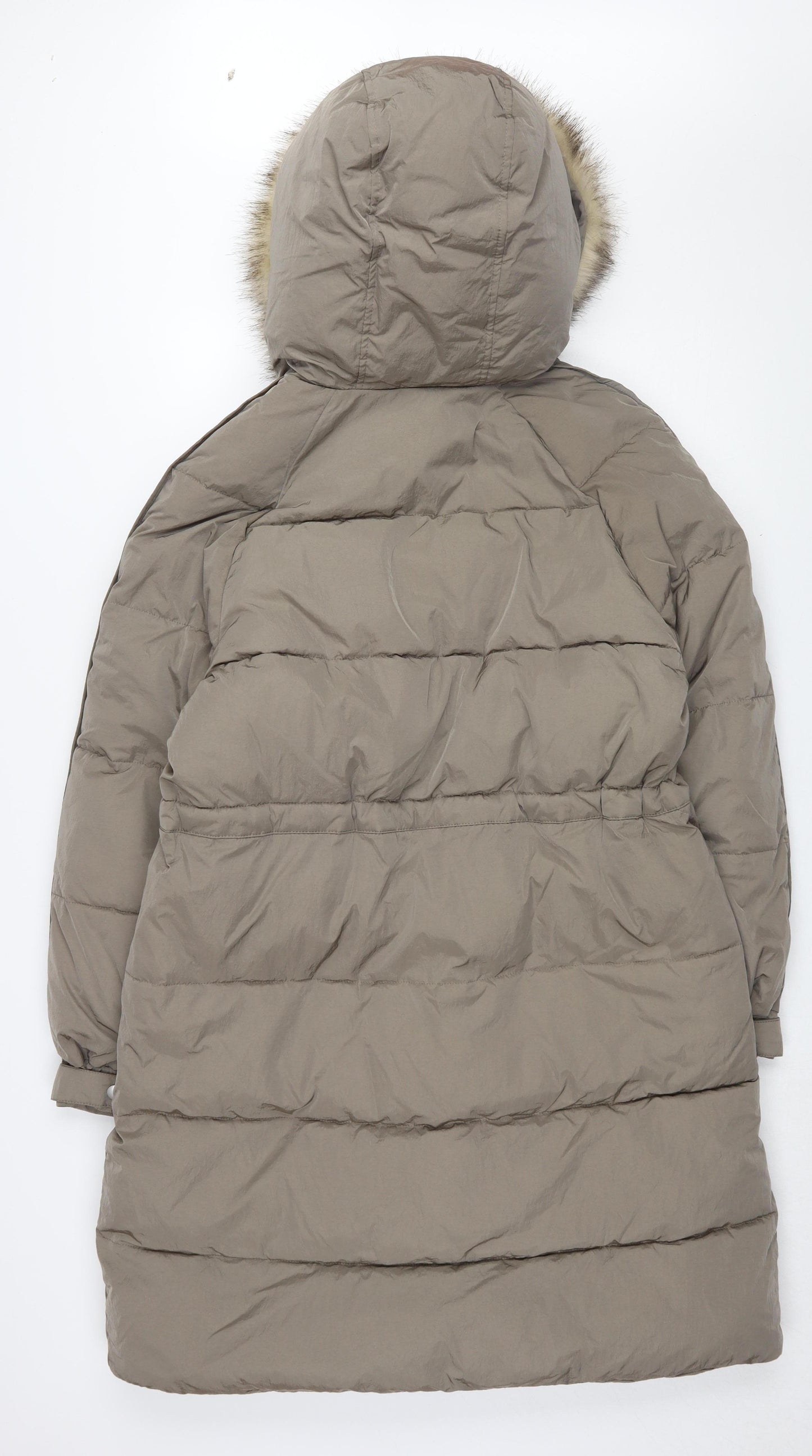 Marks & Spencer Women's Brown Size 14 Puffer Jacket