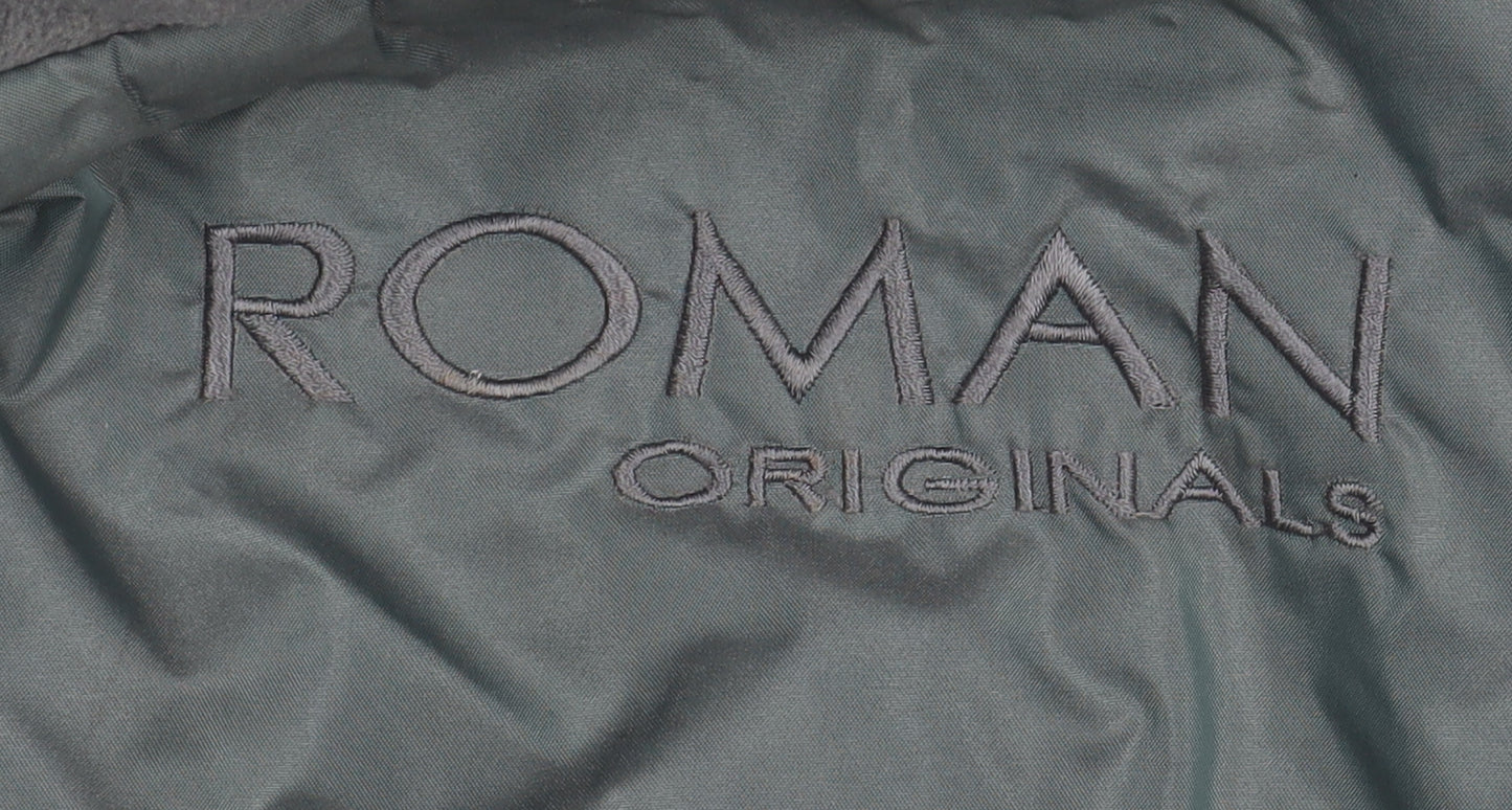 Roman Originals Men's Grey Jacket M - Stylish & Functional