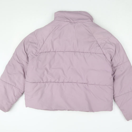 Monki Women's Purple XS Puffer Jacket