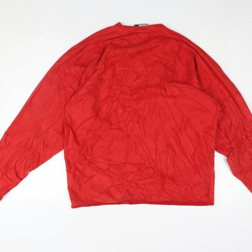 Puma Men's Red Long Sleeve T-Shirt M