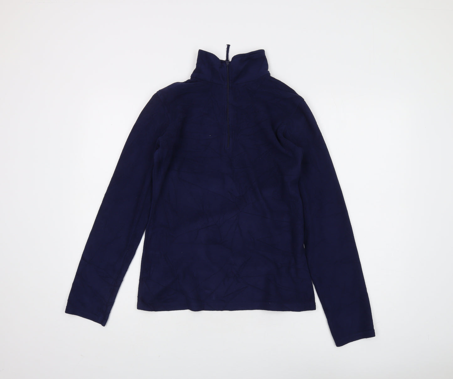 Mountain Warehouse Women's Blue Fleece Sweatshirt, Size 12