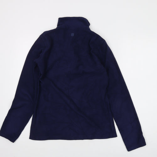 Mountain Warehouse Women's Blue Fleece Sweatshirt, Size 12