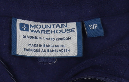 Mountain Warehouse Women's Blue Fleece Sweatshirt, Size 12