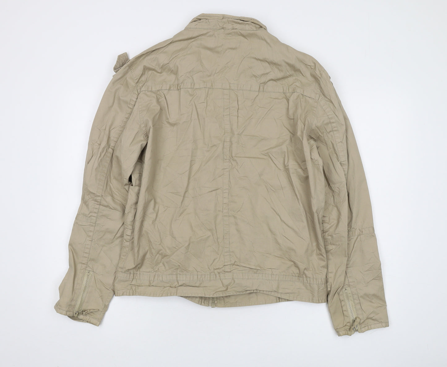 Burton Men's Beige Military Jacket - M - Lightweight