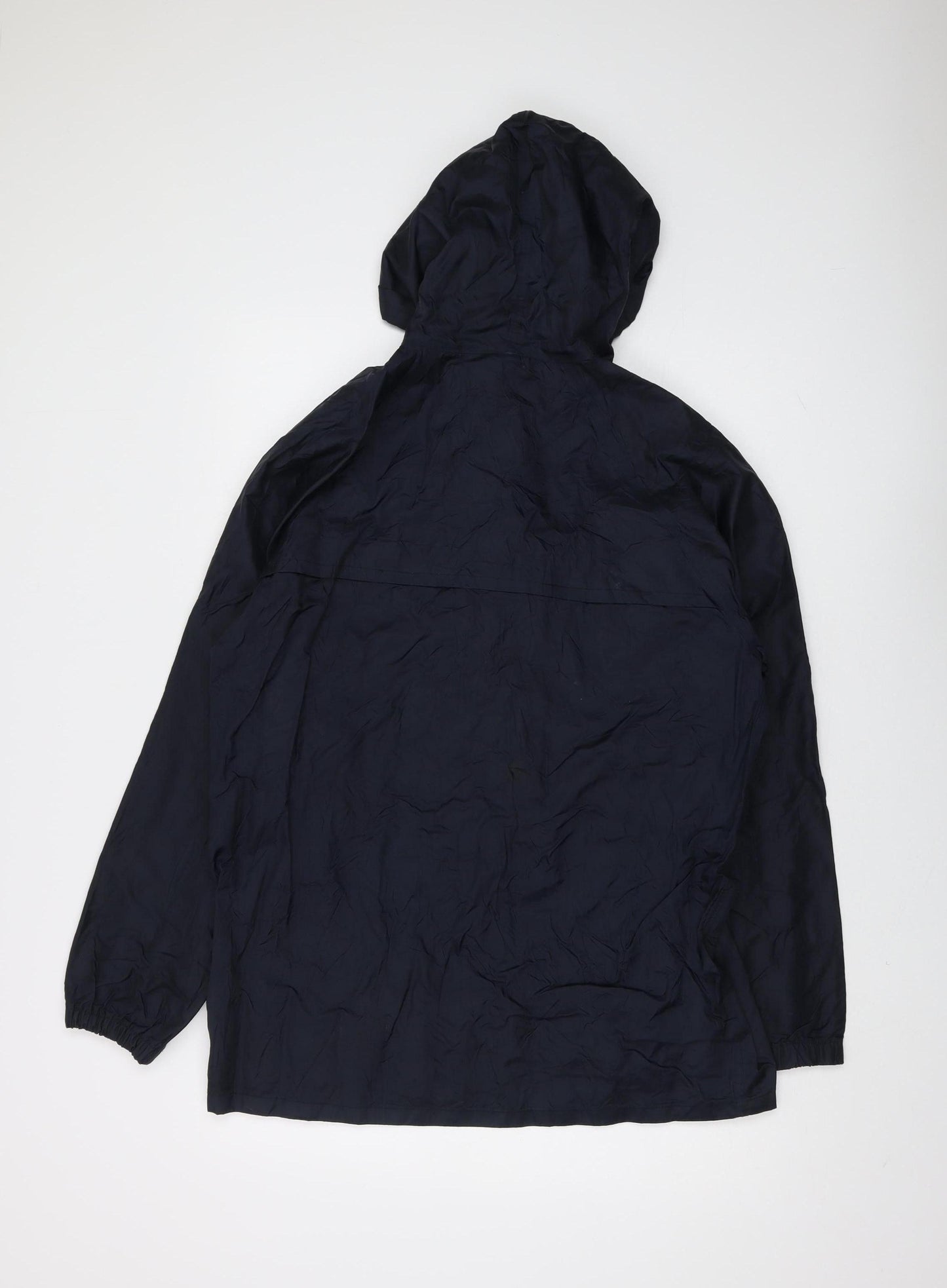Regatta Men's Blue Hooded Waterproof Rain Coat M