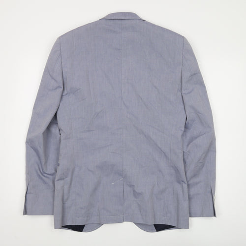 Next Men's Grey Blazer, Size 38R, Regular Fit