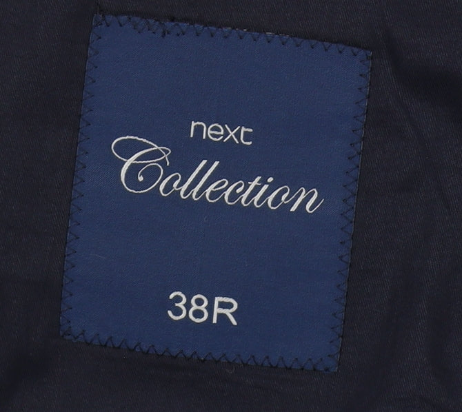 Next Men's Grey Blazer, Size 38R, Regular Fit