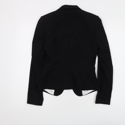 H&M Black Women's Blazer, Size 6, Regular Fit