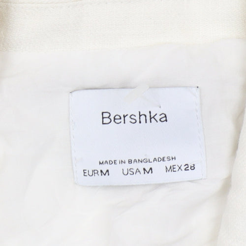 Bershka Women’s Ivory Blazer Size 12