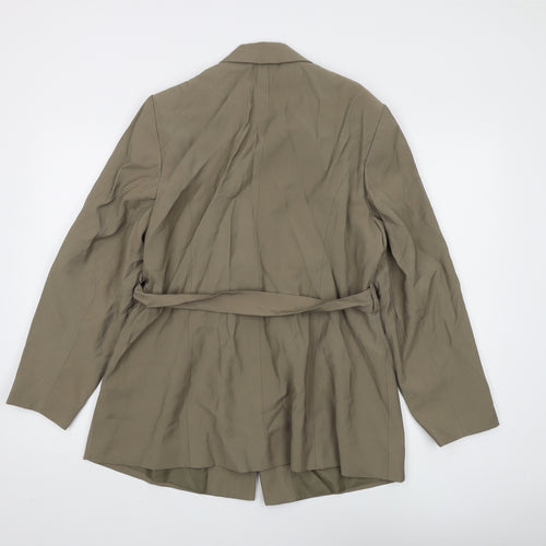 Dorothy Perkins Beige Women's Blazer UK 18 Belted