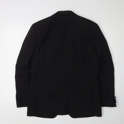 Debenhams Men's Black Short Blazer 38S