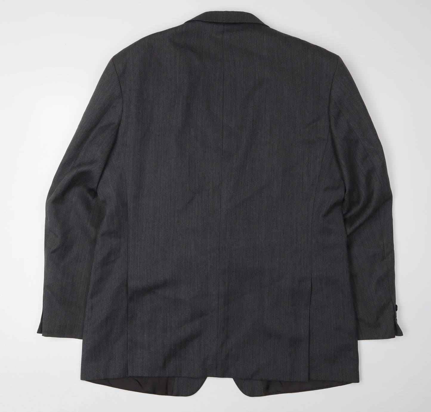 Marks and Spencer Men's Grey Blazer, Size 44r, Classic Fit