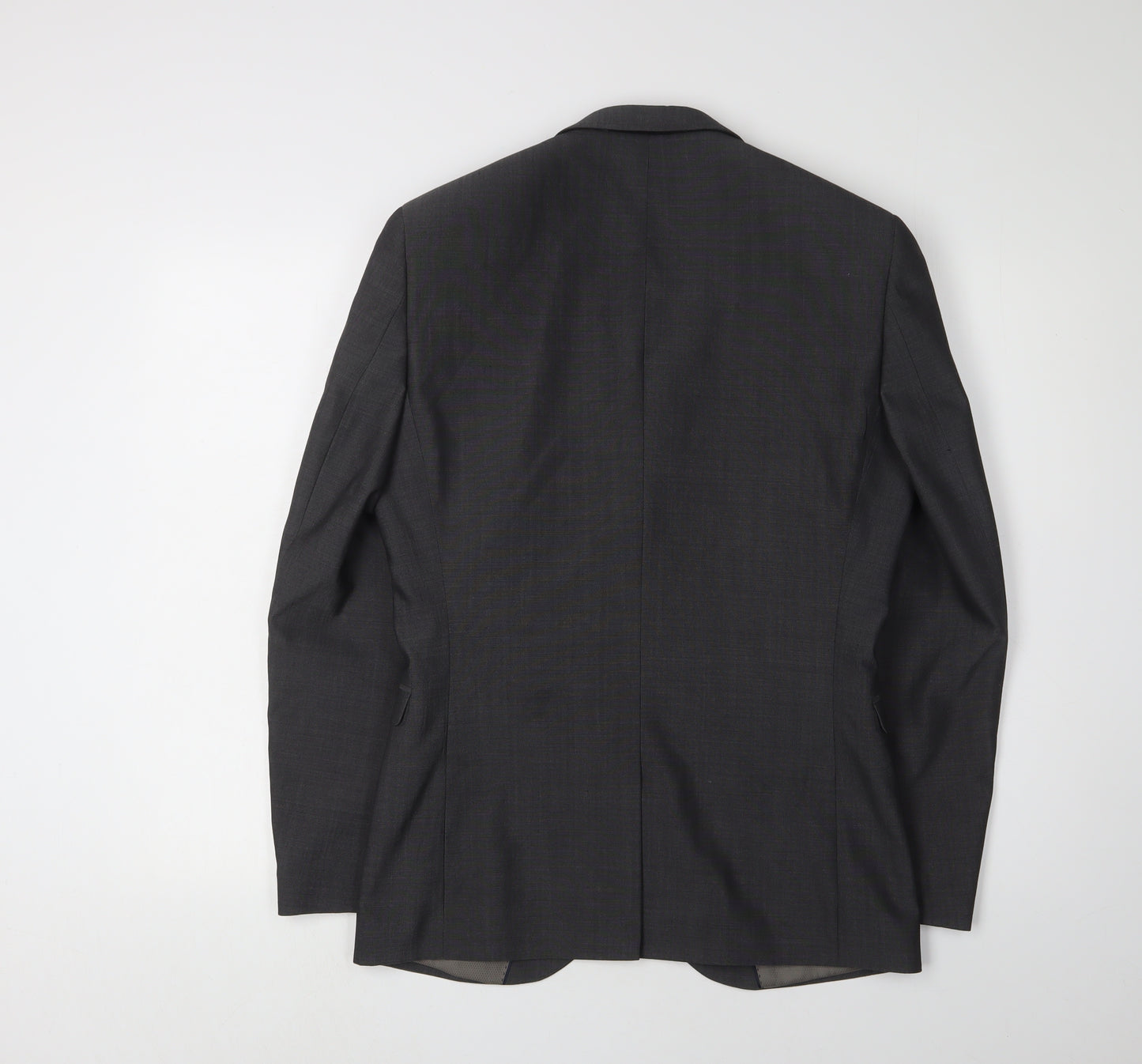 Next Men's Grey 36S Slim Fit Suit Jacket