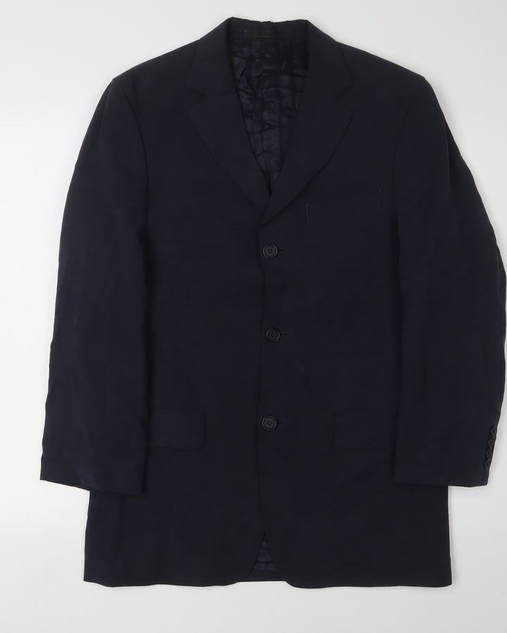 Marks & Spencer Men's Blue Blazer 36R Regular Fit