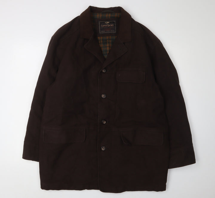 Marks and Spencer Men's Brown Jacket 38-40R Regular Fit