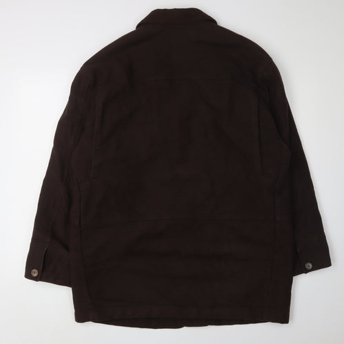 Marks and Spencer Men's Brown Jacket 38-40R Regular Fit