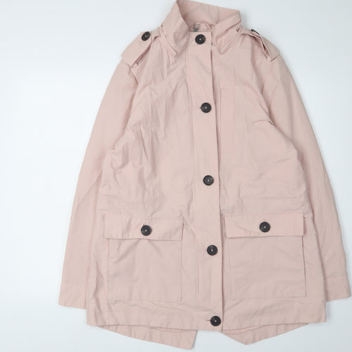 Marks and Spencer Women's Pink Mid-Length Jacket