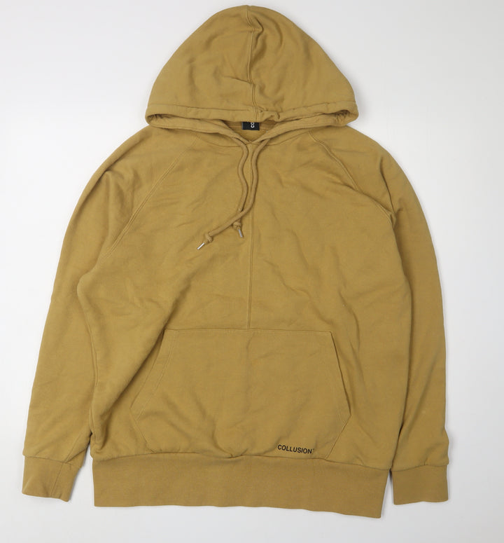 Collusion Brown Unisex Hoodie, Size 6, Great Condition