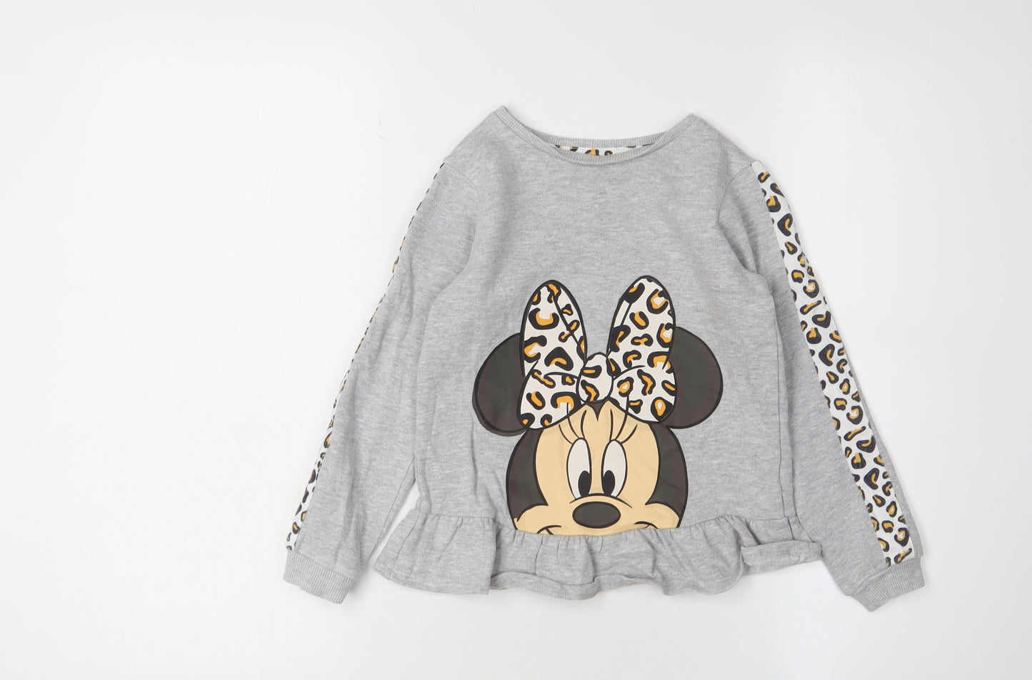 George Girls' Grey Disney Sweatshirt 6-7 Years Pullover
