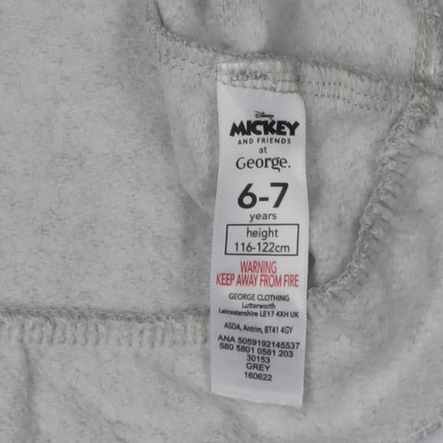 George Girls' Grey Disney Sweatshirt 6-7 Years Pullover