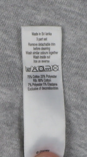 George Girls' Grey Disney Sweatshirt 6-7 Years Pullover