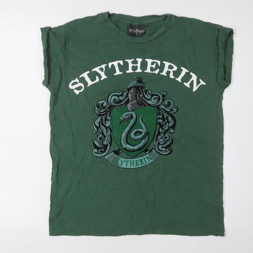 Harry Potter Slytherin Green T-Shirt, Unisex, Size 10