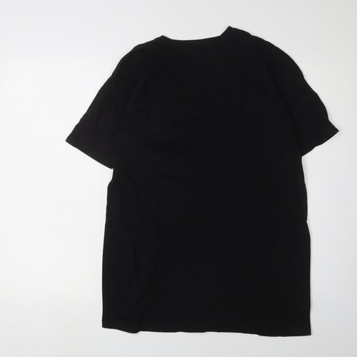 Star Wars Men's Christmas T-Shirt L Black Crew Neck