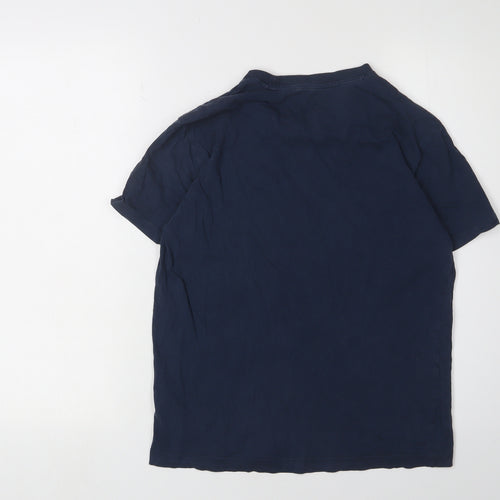 Original Penguin Unisex Blue Crew Neck T-Shirt, S, Casual Wear