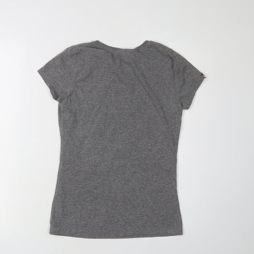 Superdry Women's XS Grey Crew Neck T-Shirt