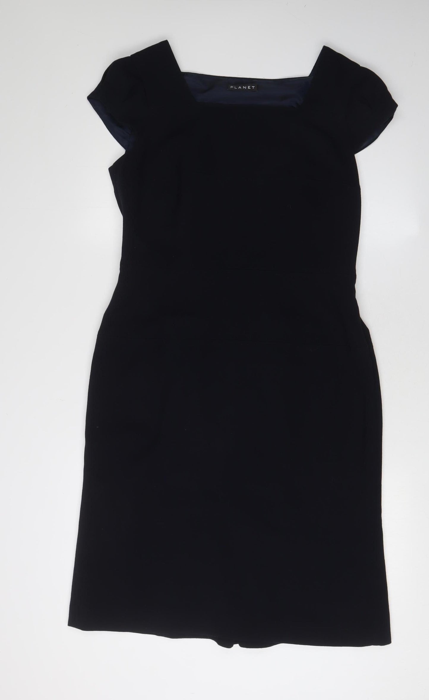Planet Women's Black Sheath Dress, Size 12, Formal
