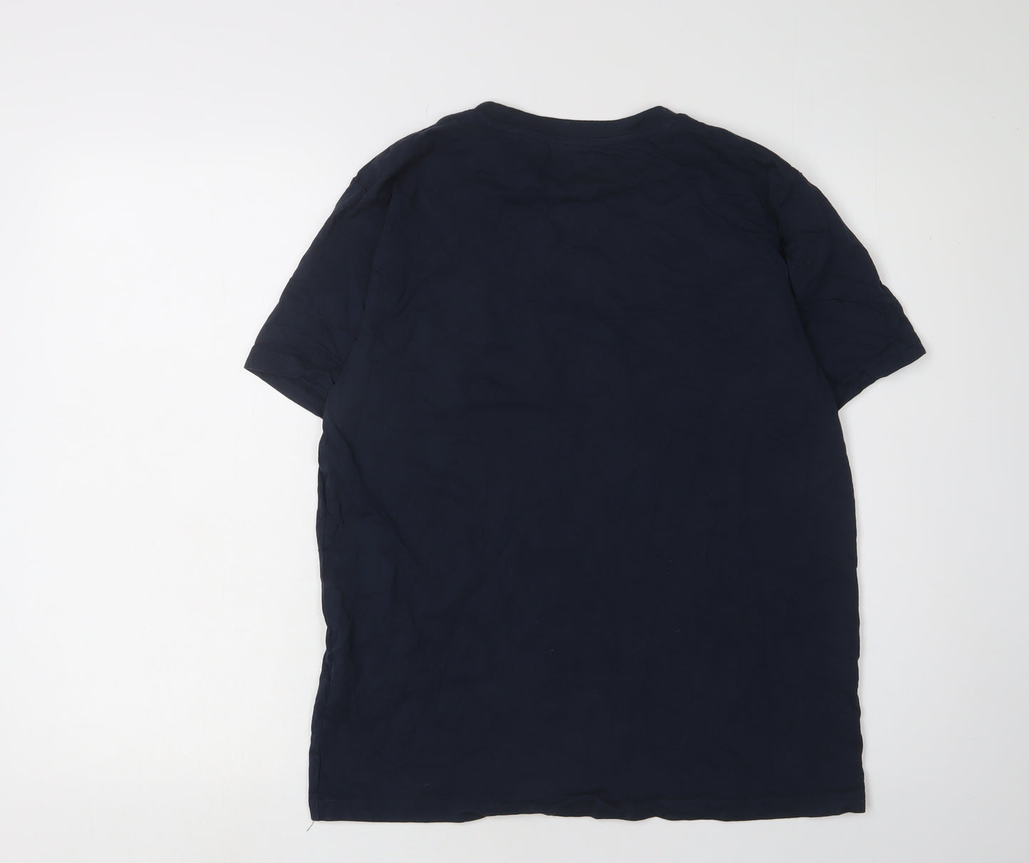 Back to the Future Men's Black Medium Delorean T-Shirt Size M