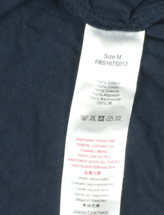 Back to the Future Men's Black Medium Delorean T-Shirt Size M