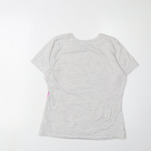 Disney at Primark Girls T-Shirt, Grey, 11-12 Years, Graphic Print