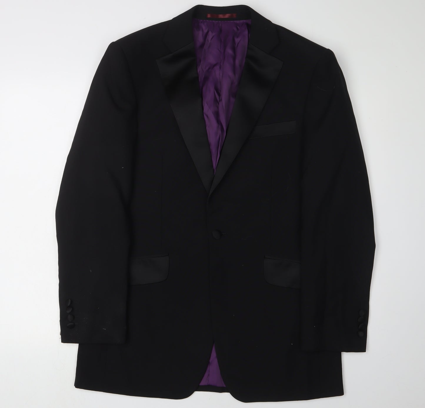 Charlton Gray Men's Black Tuxedo Blazer, 38R Regular