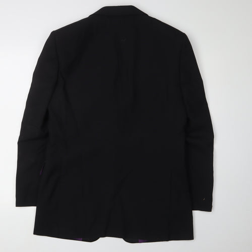 Charlton Gray Men's Black Tuxedo Blazer, 38R Regular