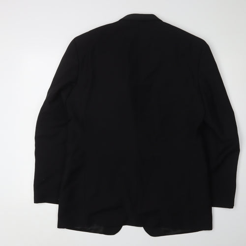 David Moss Men's Black Tuxedo Jacket Shawl Lapel 40R