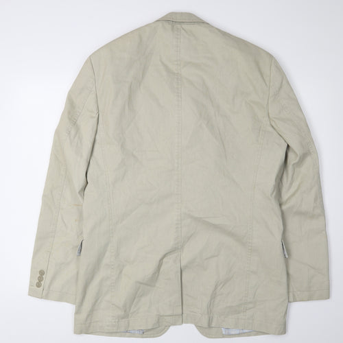 Marks and Spencer Men's Beige Blazer 38-40R Casual