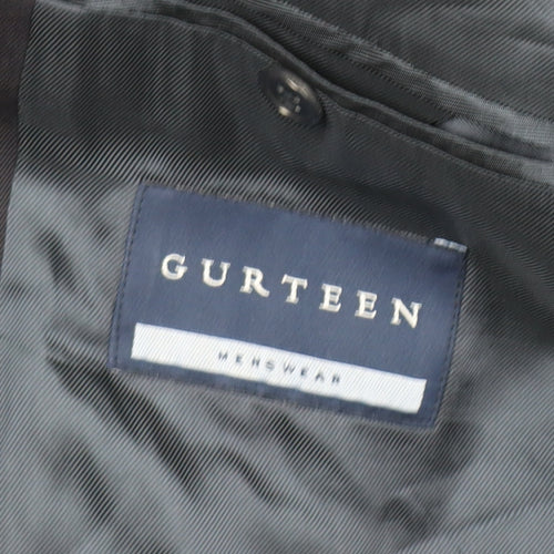 Gurteen Men's Black 48S Blazer Jacket